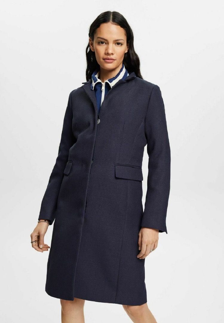 Esprit tailored car coat top