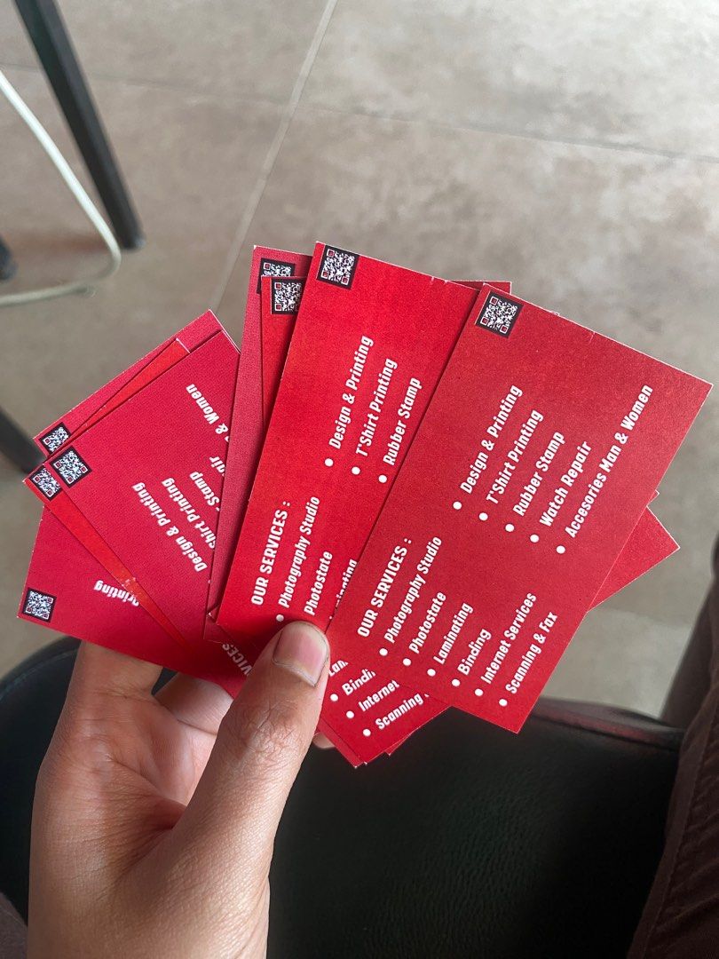 Express print business card ready in 1 days, Hobbies & Toys, Stationery