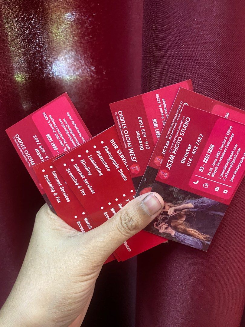 Express print business card ready in 1 days, Hobbies & Toys, Stationery