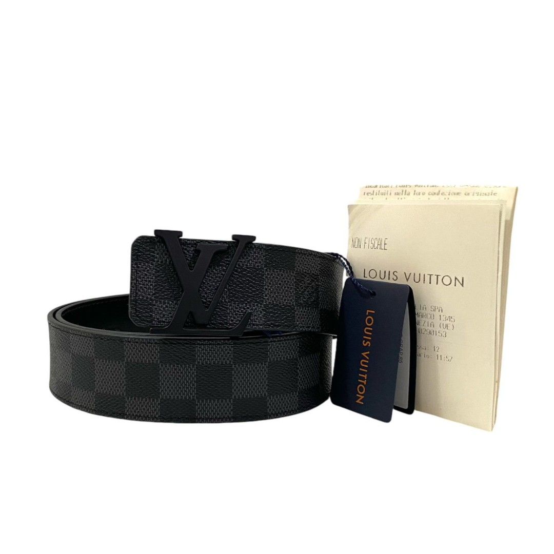 Louis Vuitton Belt Graphite Ceinture Louis Vuitton M9632 Inventeur