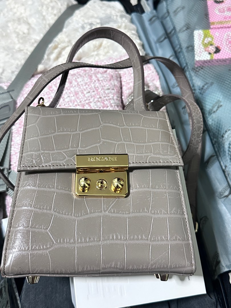 FRANCESCO ROGANI フランチェスコ・ロガーニ 牛皮ボストンバッグ black