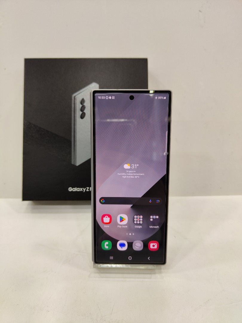 Galaxy Z Fold 6 Silver Shadow 256GB, Mobile Phones & Gadgets