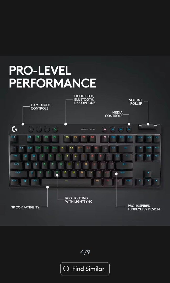 Gaming Wireless Keyboard