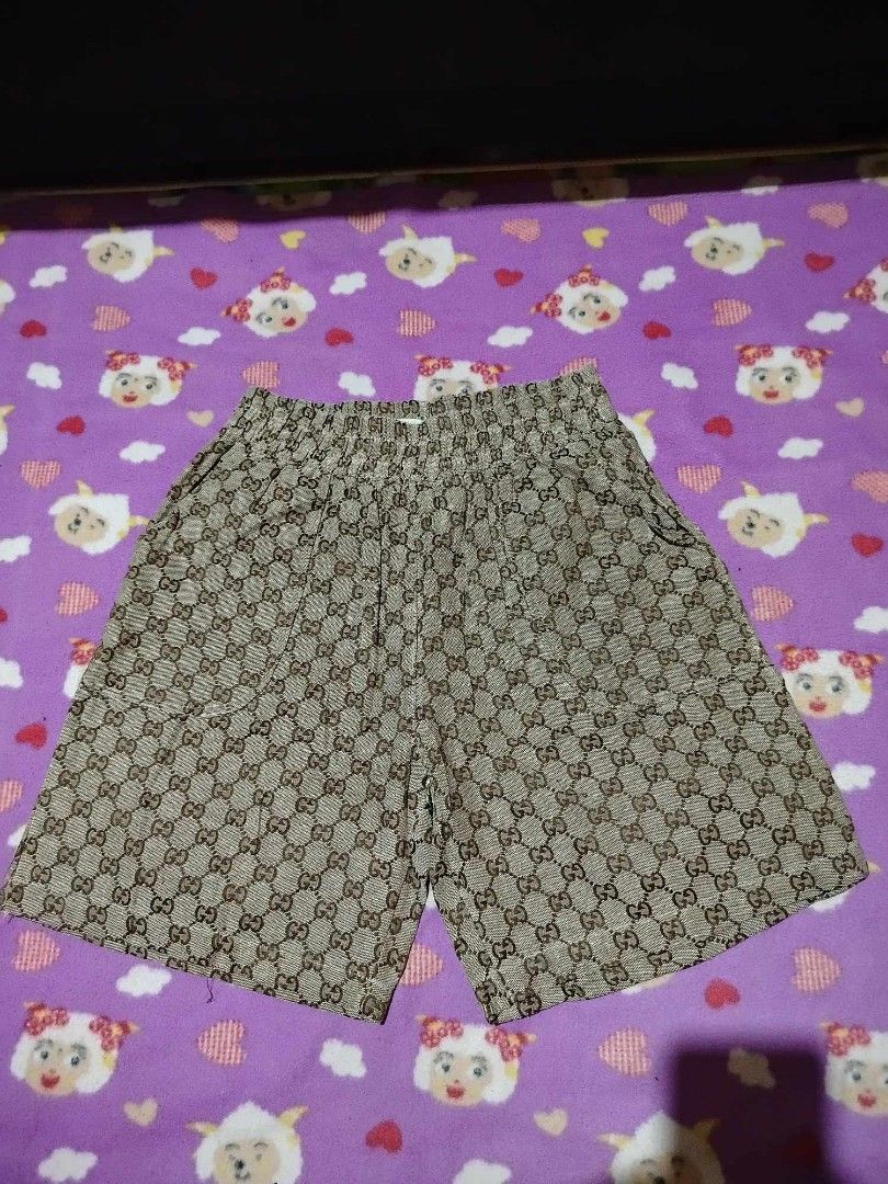 GUCCI MONOGRAM SHORT PANTS FOR WOMEN