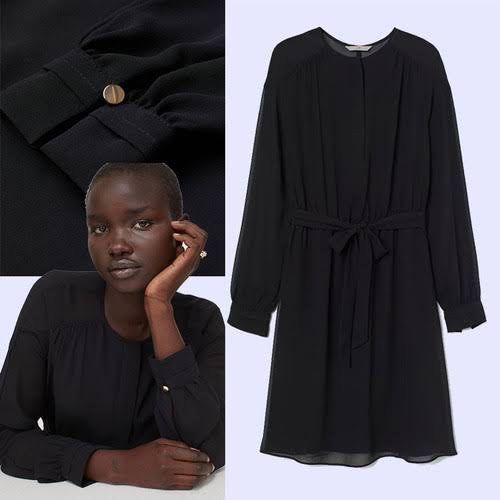 H M Black Dress Women s Fashion Dresses Sets Dresses on Carousell