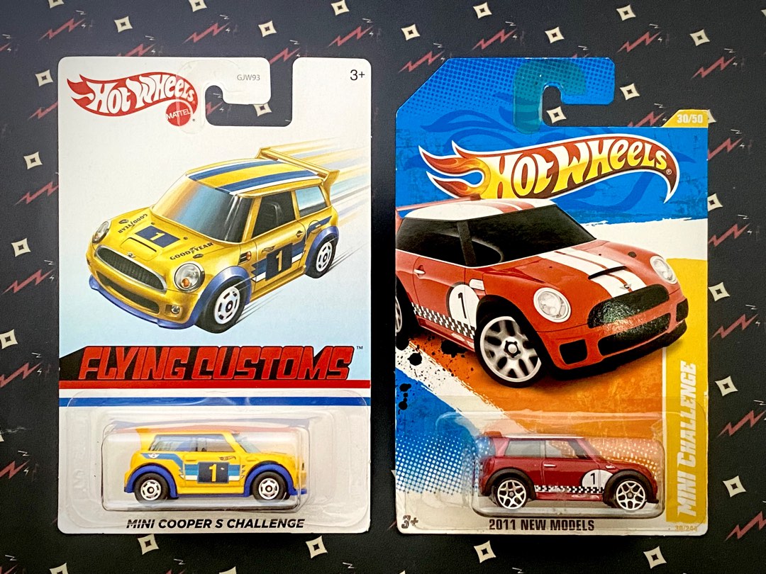 Mini cooper s challenge hot wheels best sale