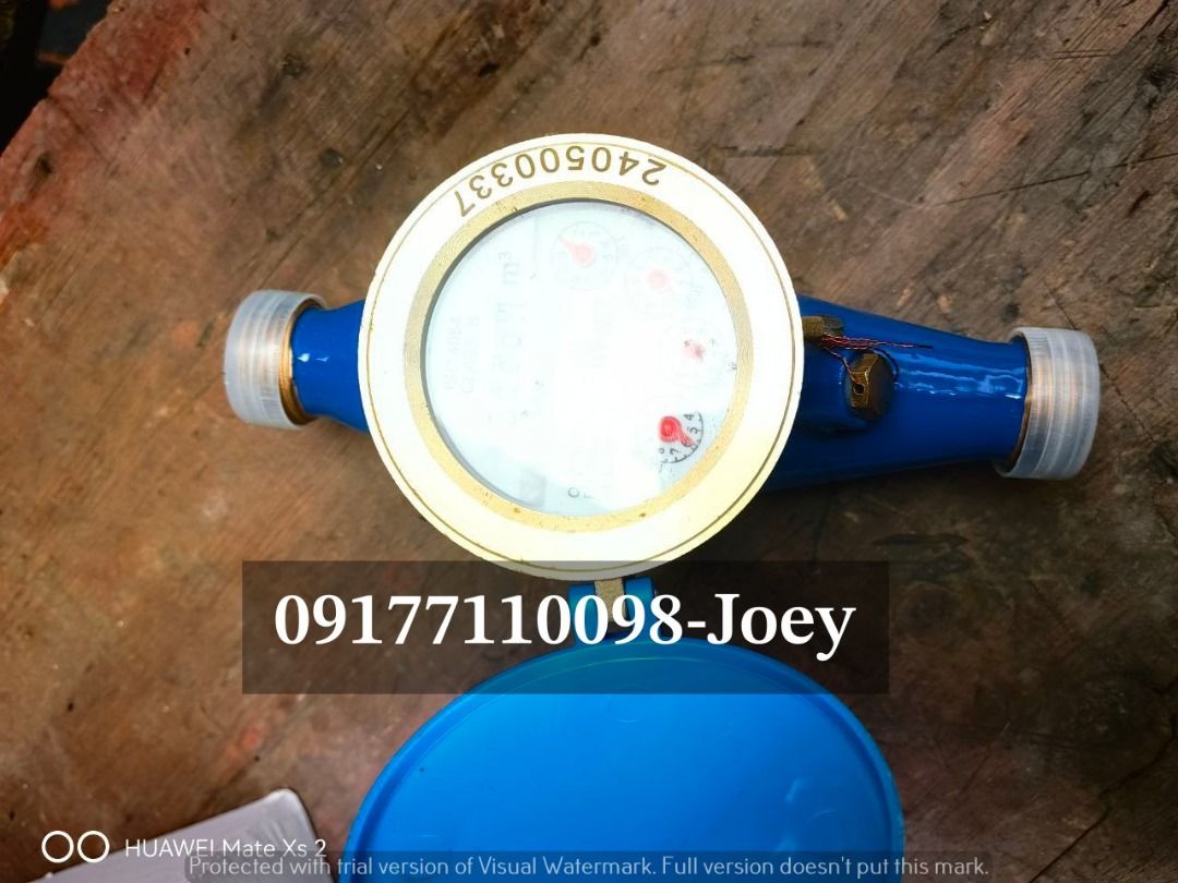 Hyjet Water Meter (Category: Construction Tools & Equipment) located in Manila. Submitted by joeyroque09 (Listing ID 1324838139, Image 3). Description: Item: Water Meter Specs: 3/4" Price: 700/pc .