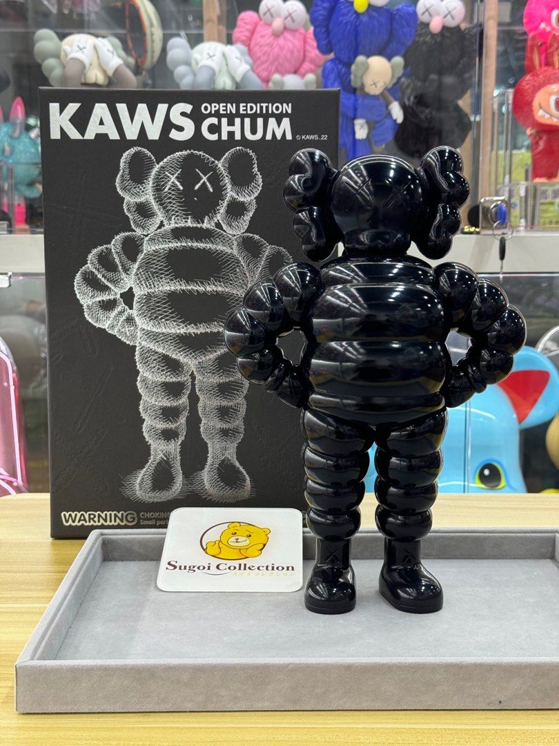 KAWS カウズ 9 what party black 黒 Kaws What Party - BLACK - BRAND