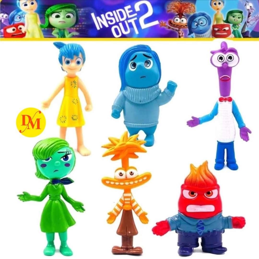 Inside Out 2 action figures (Category: Figurines & Statues) located in Mandaluyong City. Submitted by shopmla (Listing ID 1324761693, Image 3). Description: Inside Out 2 action figures Php 350. Mall pull out #perfectgiftidea.