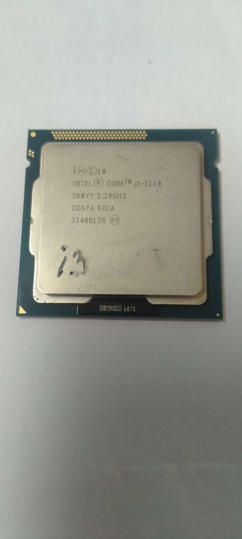 intel i3 3210 (Category: Computer Parts) located in Manila. Submitted by erwin4 (Listing ID 1324821727, Image 1). Description: i3 3210 meet weekdays at near pedro gil station 2PM-7PM. or at San Marcelino corner Pedro Gil. accept delivery (payment first, delivery charge to buyer). txt only for sure buyer. please mention item and your tpc name..