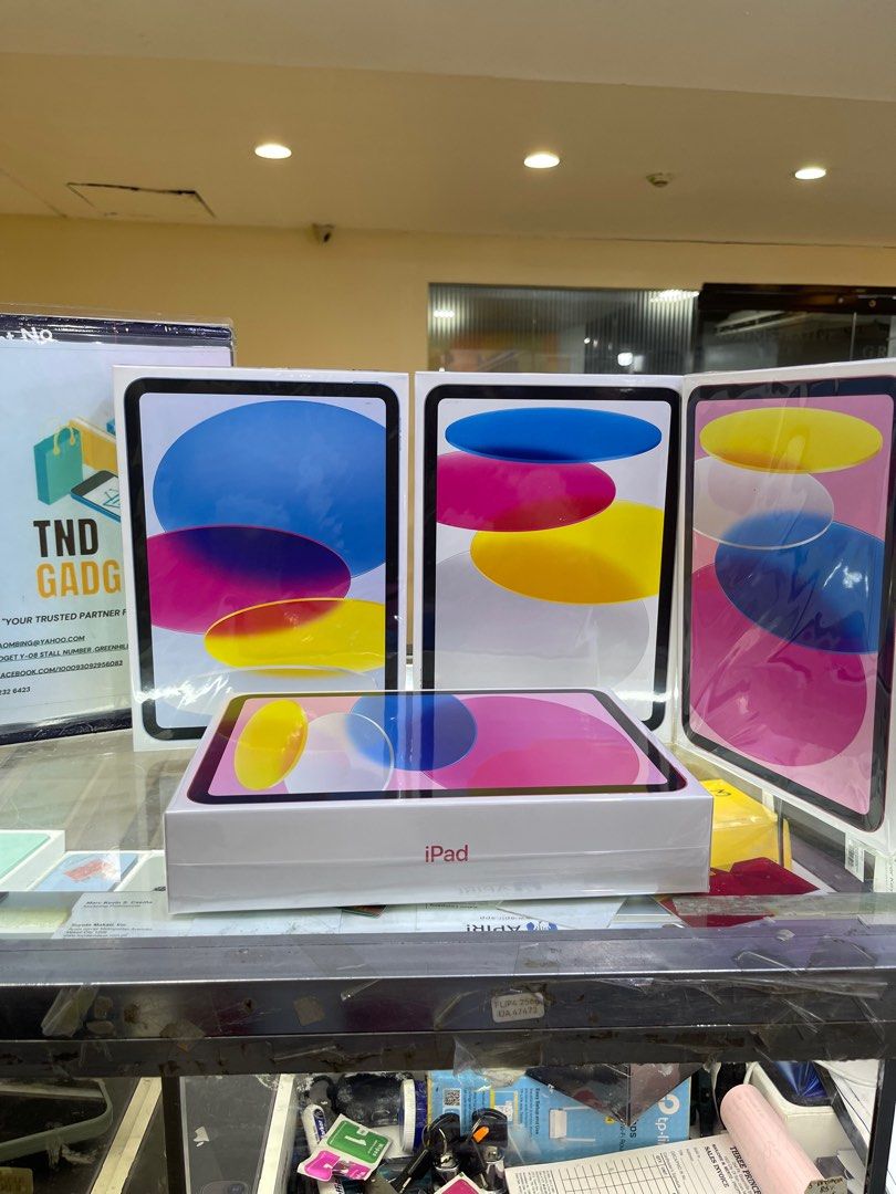 IPad 10th gen 256gb wifi (Category: iPad) located in Pasig City. Submitted by melissaomb01623 (Listing ID 1324880489, Image 1). Description: IPad 10th gen 256gb wifi Brand new 1 year warranty 📌pick up store in greenhills shopping center 📌we do cod in metro manila and near provinces just add sf only 📌we ship nationwide via LBC 📌we accept swap/trade in 📌we accept credit card installment 📌we accept ggives 📌we accept billease installment 📌for