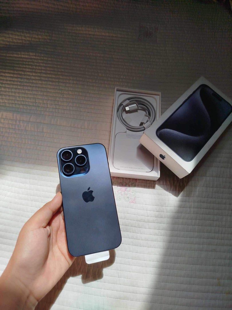 Iphone 15 pro 256GB rush sale (Category: iPhone 15 Series) located in Butuan. Submitted by pingluxe (Listing ID 1324837663, Image 1). Description: RUSH SALE -Original price sa macstore: 69,990 -Na open yung box but never na open yung phone -Won this sa raffle and want cash instead -You can videocall with me to verify and message me sa fb ko -Original Brandnew VERY STEAL PRICE .