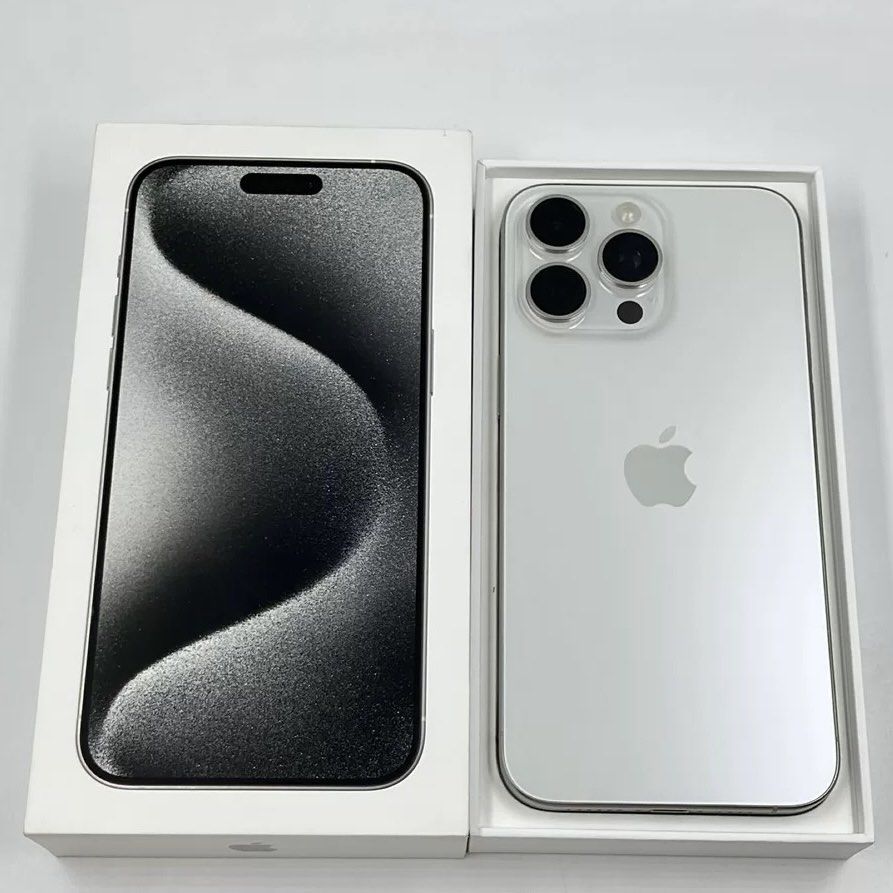 iPhone15 pro 256GB 白