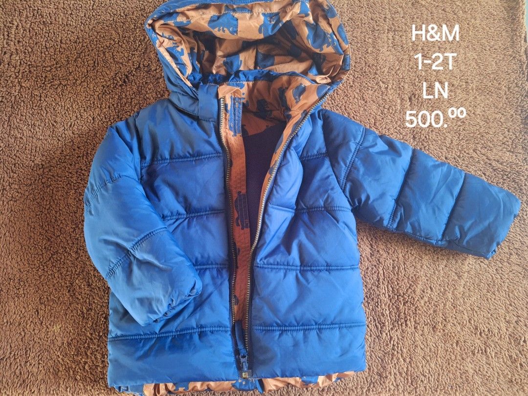 Kids Boy H M Winter Jacket 1 2T Babies Kids Babies Kids Fashion on Carousell