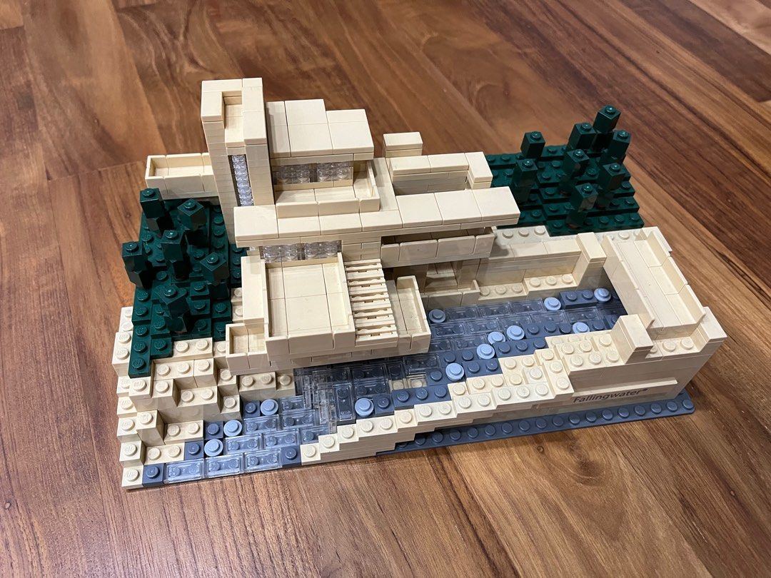 Lego architecture waterfall online