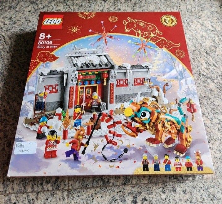 LEGO CNY 80106 - Story of Nian. (New), Hobbies & Toys, Toys & Games on ...