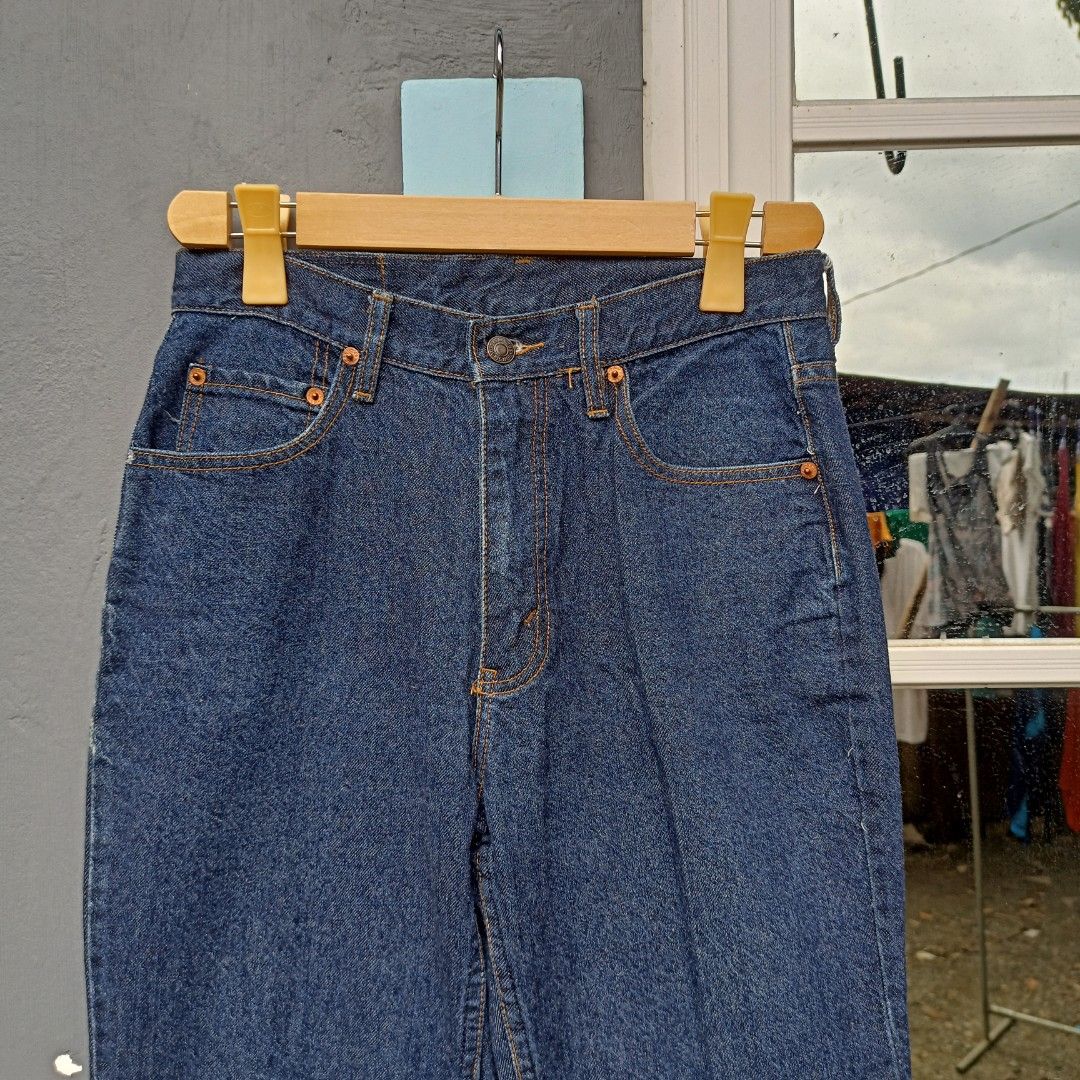 Levis 560 Women s Jeans Denim Straight Fit Pants Women s Fashion Bottoms Jeans on Carousell