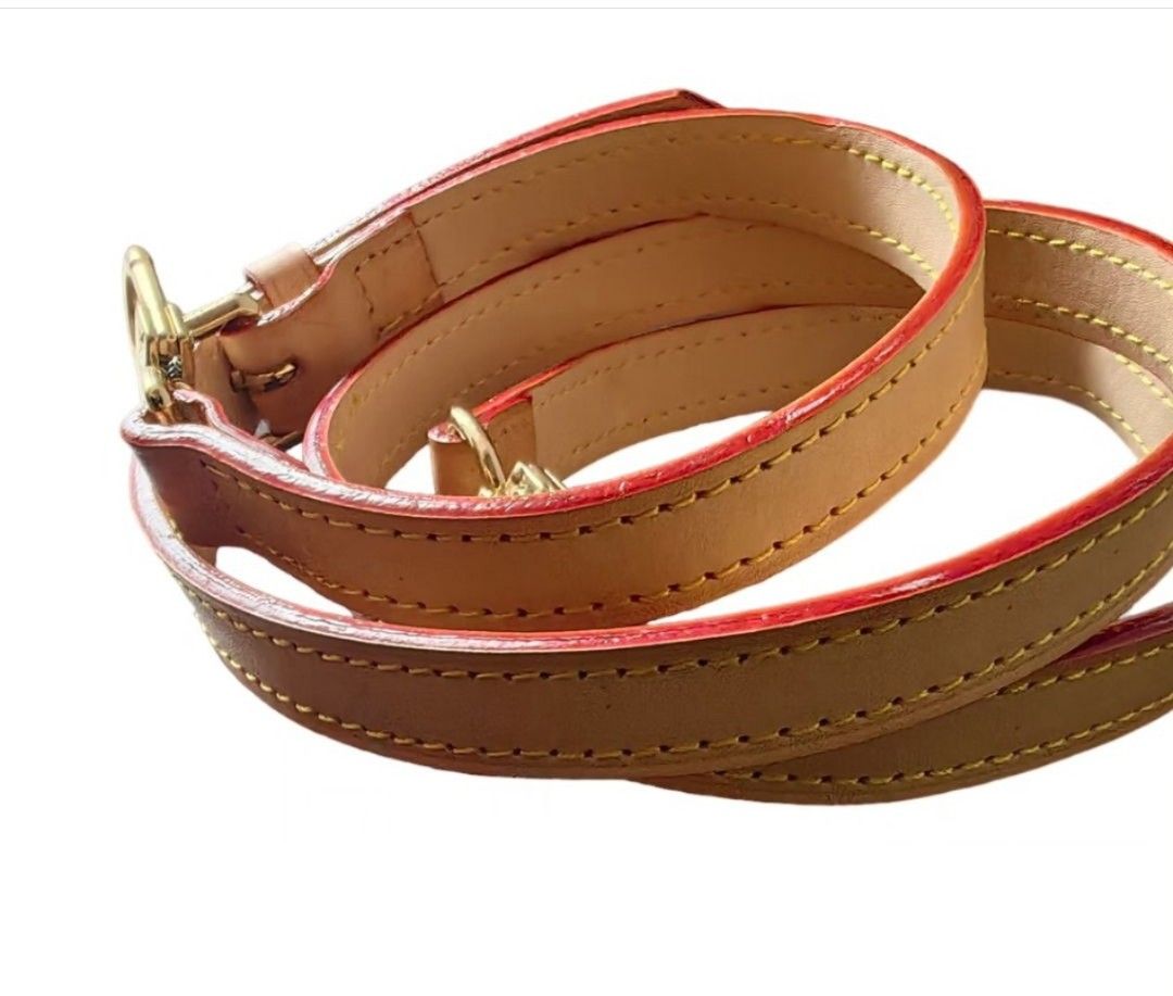LOUIS VUITTON BAG Replacement Strap (Category: Luxury Bags & Wallets) located in Quezon City. Submitted by maneradesignersboutique (Listing ID 1324924875, Image 3). Description: *Brand: LV *Materials: Vachetta leather *Color: vachettac *Size: 120cm *Condition: like new 9/10 -Used * Inclusions: strap only Rank review by the criterion of our shop about the products condition and level. 10 : Brand-new or New with tag 9 : Like new,only used a couple 