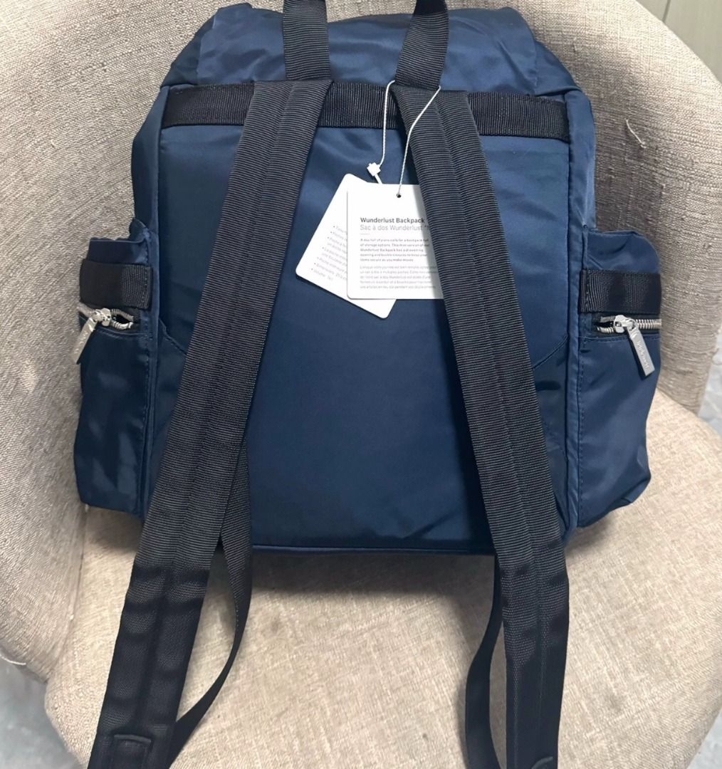 Lululemon navy backpack shop