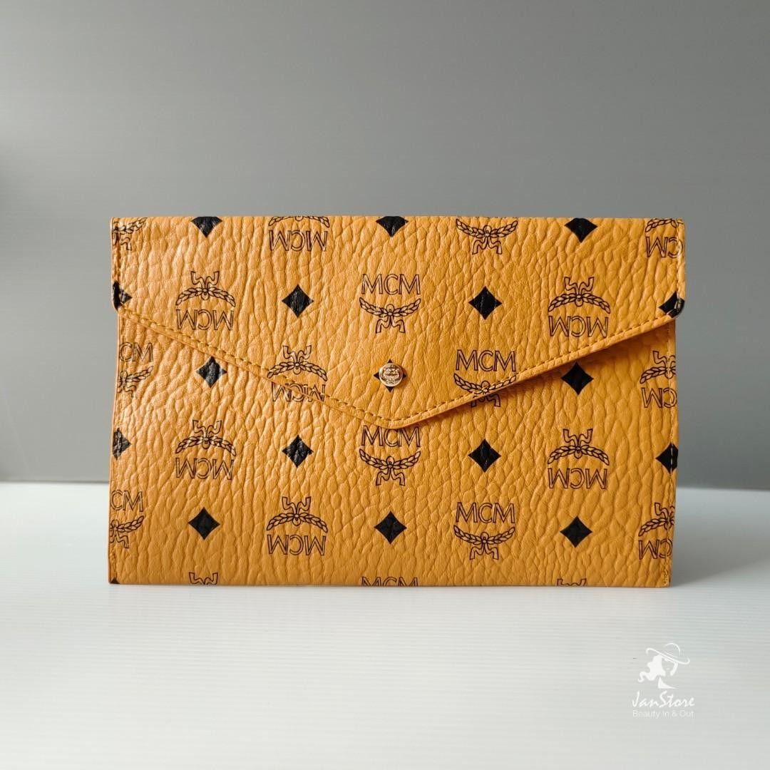 MCM Gift with Purchase Envelope Pouch Women s Fashion Bags Wallets Purses Pouches on Carousell