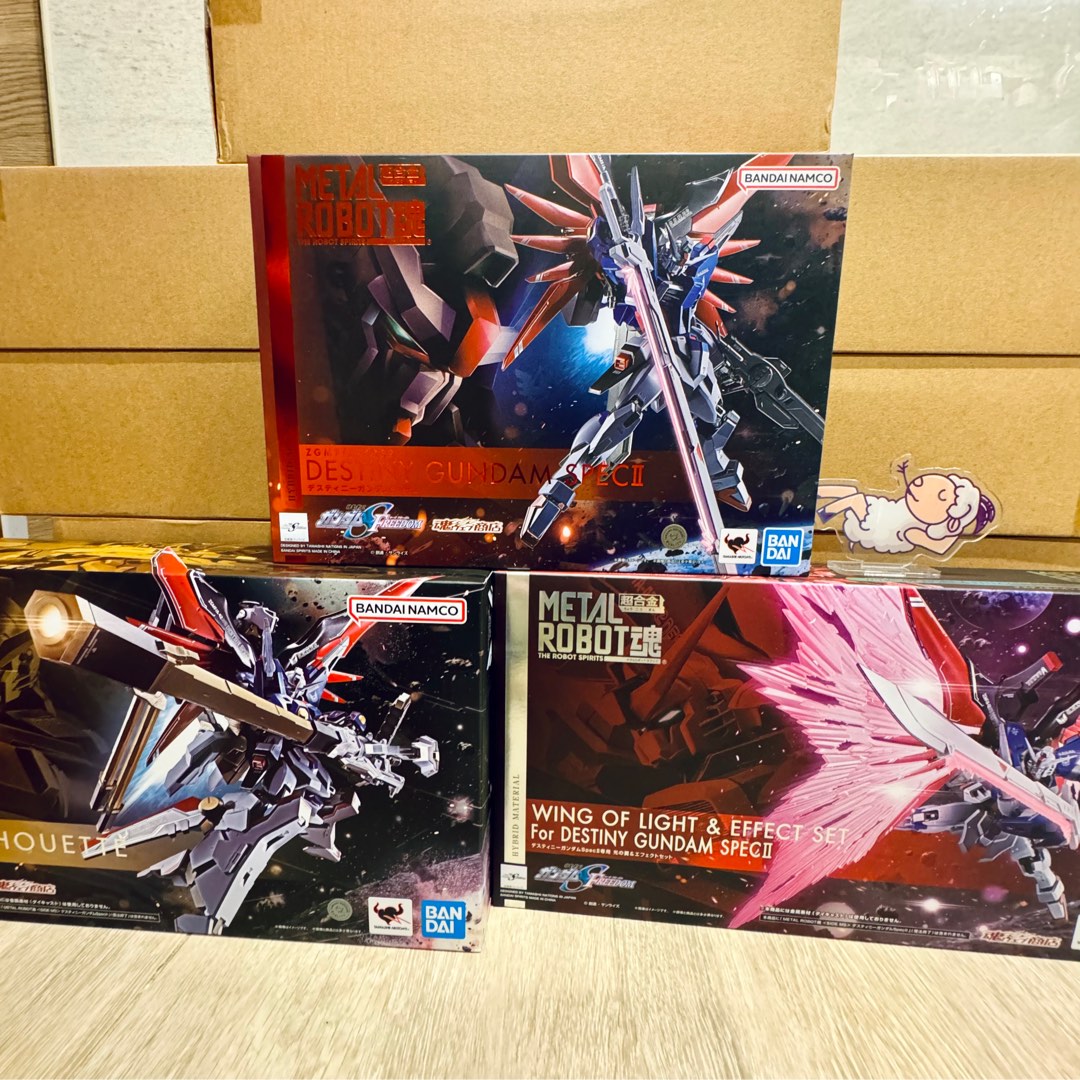 現貨」Metal Robot 魂Destiny Gundam Spec II Zeus 命運高達光翼