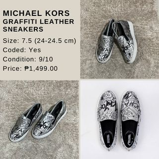 Michael kors graffiti shoes clearance
