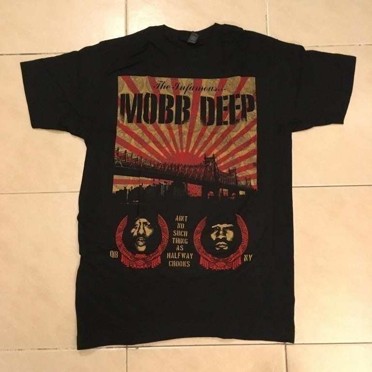 MOBB DEEP Milkcrate NYC Shirt Rap Tee