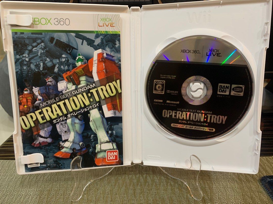 Microsoft Xbox 360 Mobile Suit Gundam Operation Troy - Versione Giapponese NTSC-J