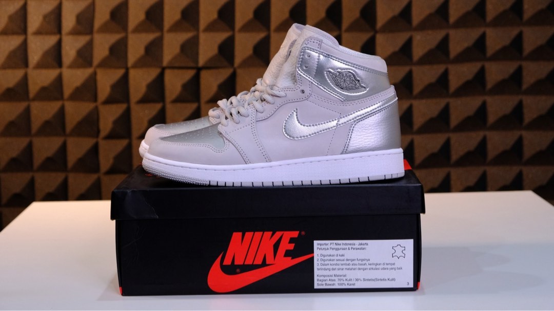 Nike Air Jordan Retro Hight CO Japan Neutral Grey Original