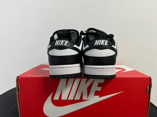 Nike Dunk Low (Category: Sneakers) located in Manila. Submitted by kitju (Listing ID 1324919764, Image 3). Description: Nike Dunk Low Panda W9/M7.5 Used once MOP Gcash MOD Lalamove/LBC/JNT.