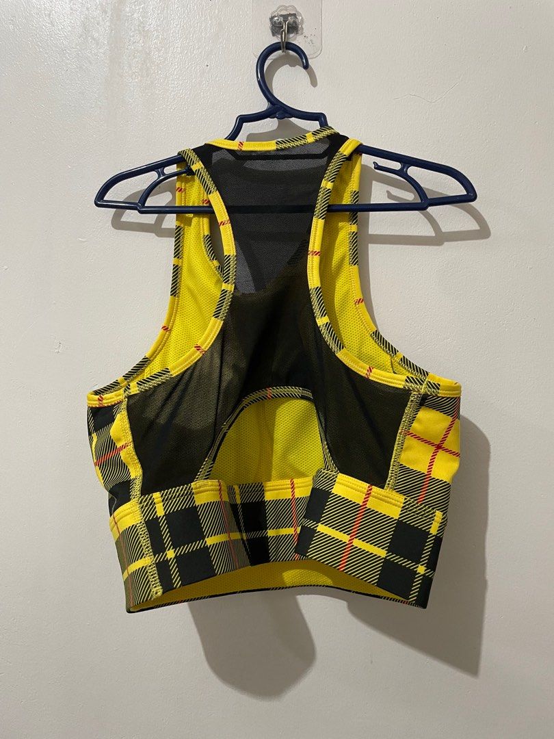 Nike plaid sports bra Women s Fashion Activewear on Carousell