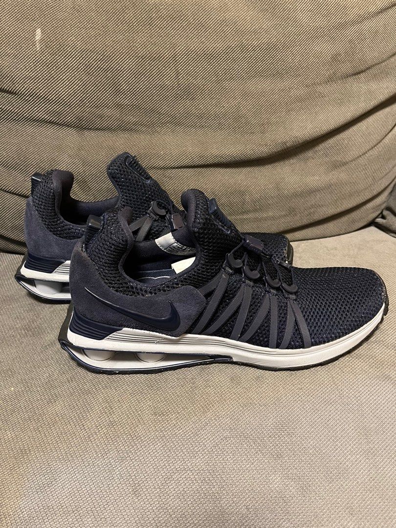 Nike shox gravity white obsidian top