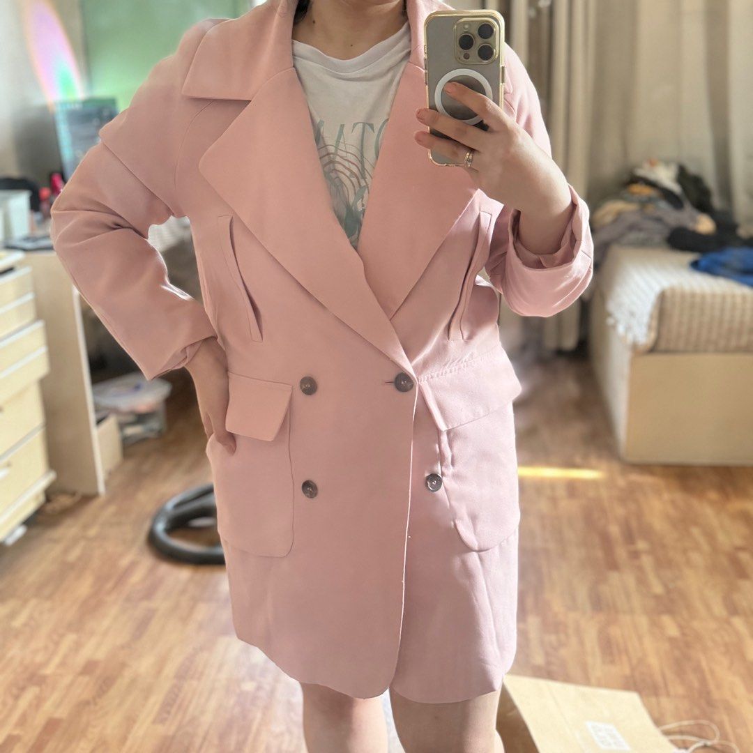 Old rose coat hot sale