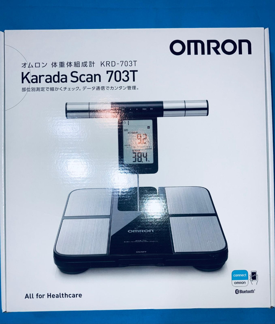 OMRON Karada Scan KRD-703T 体脂肪計 体重体組成計 KRD-703T カラダスキャン