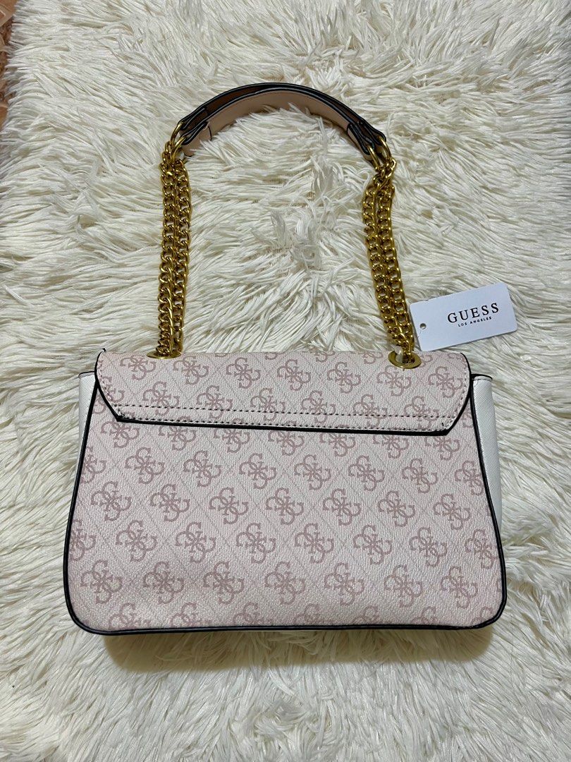 Original Guess Two Way Bag Pink Women s Fashion Bags Wallets Cross body Bags on Carousell