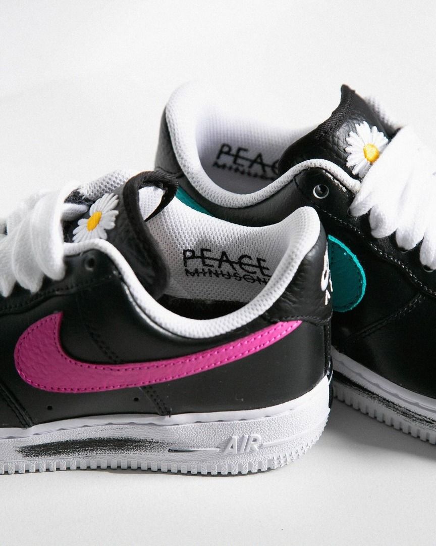 PEACEMINUSONE x Nike Air Force 1 Parra noise 3.0 Women s Fashion Footwear Sneakers on Carousell