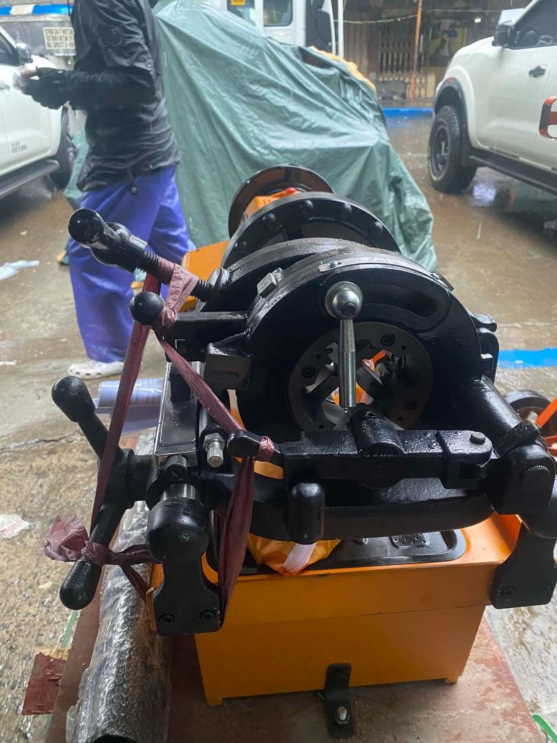 Pipe Threading Machine (Category: Industrial Equipment) located in Manila. Submitted by 09970844038rean.hayai (Listing ID 1324822715, Image 2). Description: Pipe Threading Machine Brand: Titan Capacity: 1/2-2" Motor: 750W Price: 32,000.00 Capacity: 1/2"-4" Motor: 750W Price: 62,000.00 For Inquiries Globe:📞☎@0⃣-9⃣-9⃣-7⃣-0⃣-8⃣-4⃣-4⃣-0⃣-3⃣-8⃣ Smart:📞☎@0⃣-9⃣-3⃣-2⃣-6⃣-2⃣-2⃣-7⃣-1⃣-9⃣-7⃣ Email me@ 📫📑r-e-a-n.h-a-y-a-i-i-n-d-u-s-t-r-i-a-l-t-o-o-l-s-@-