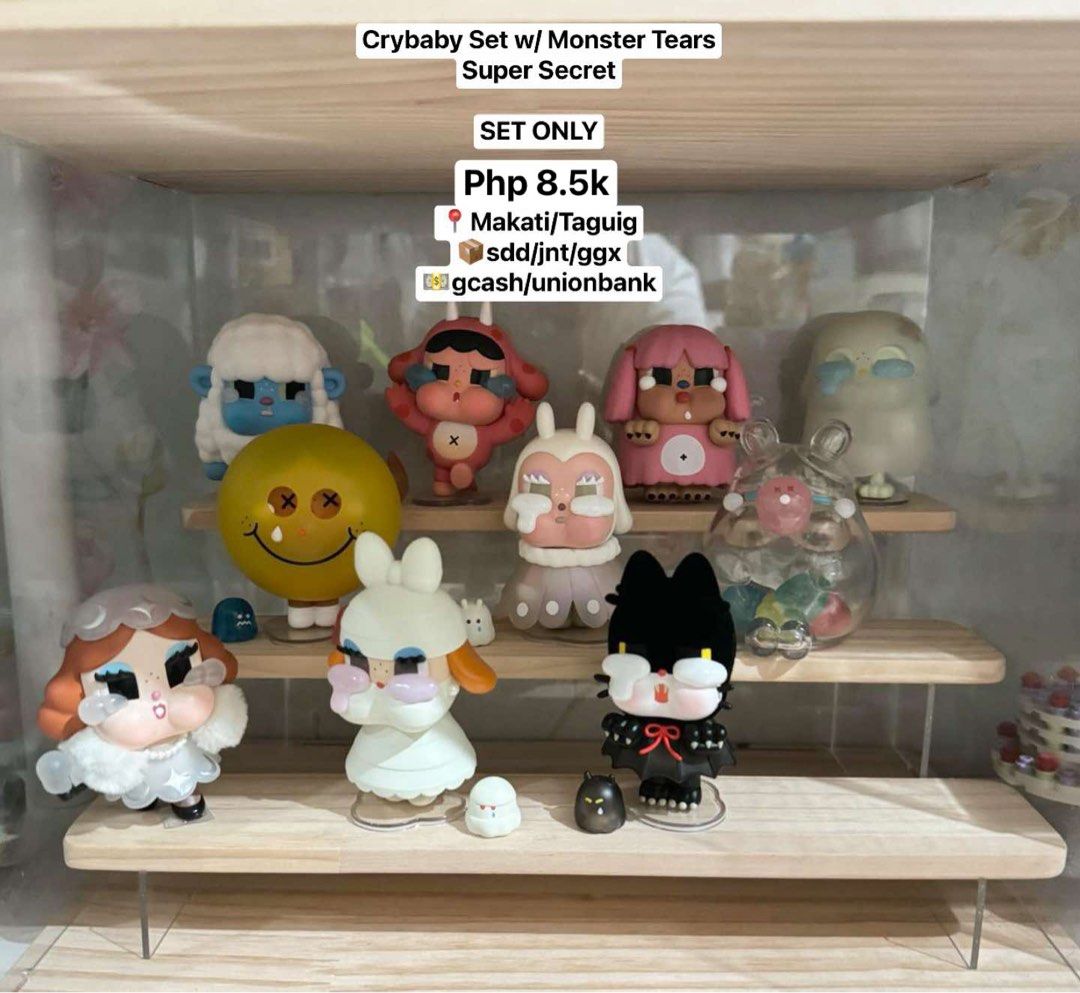 Popmart Crybaby Monster Tears with super secret <SET ONLY