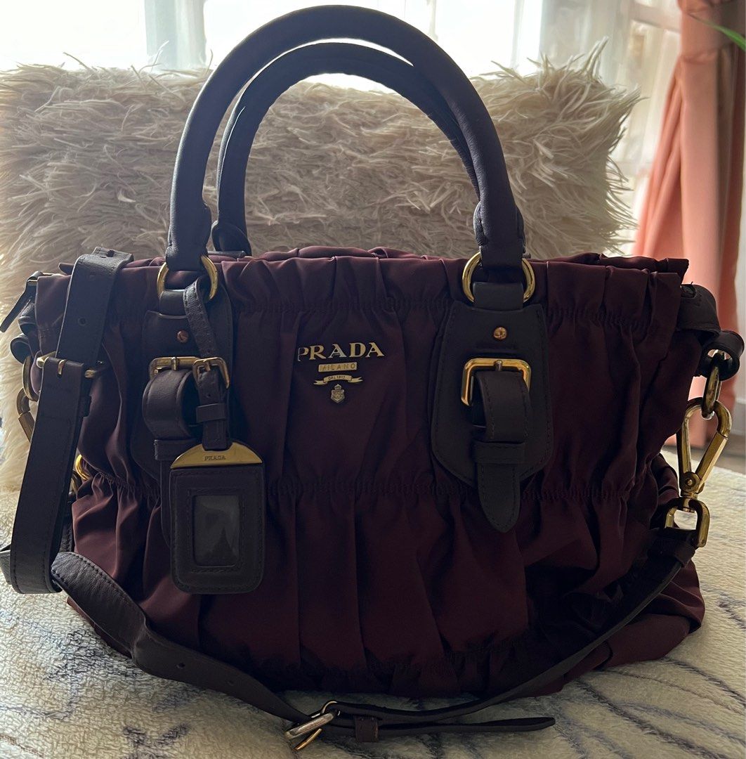 Prada Gaufre Nylon Bag