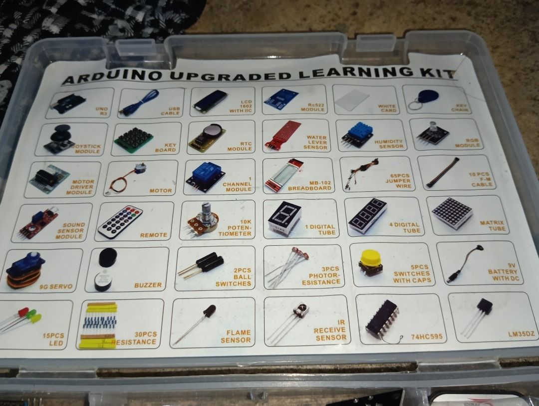 [READ THE DESCRIPTION] Arduino Kit with Assorted IC (AND, NAND, NOR ...