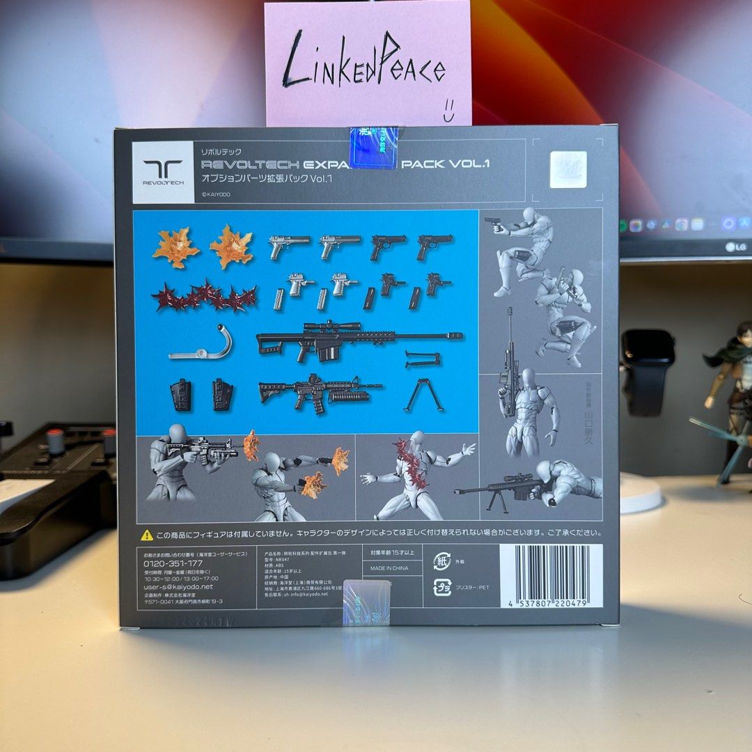 [In-Stock] Revoltech Option Parts Expansion Pack Vol.1, Hobbies & Toys ...