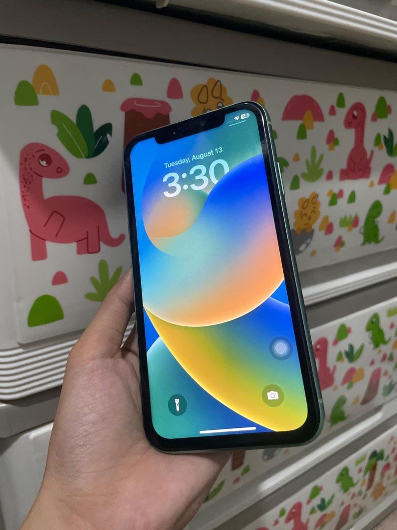 SALE/SWAP IPHONE 11 128GB (Category: iPhone 11 Series) located in Manila. Submitted by maddi.cade (Listing ID 1324915698, Image 2). Description: REPLACED LCD PERO NAGANA LAHAT SMARTLOCKED TRUETONE ✅ FACE ID ✅ 72% bh SWAP SA MABABANG UNIT THEN ADD NALANG .