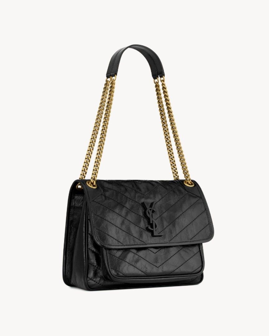SALE YSL I NIKI MEDIUM IN VINTAGE LEATHER Luxury Bags Wallets on Carousell