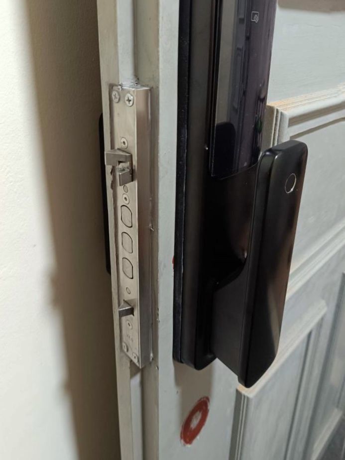Samaire M8 (Fire-Rated) + F1 Digital Lock for Wooden Door and Gate ...