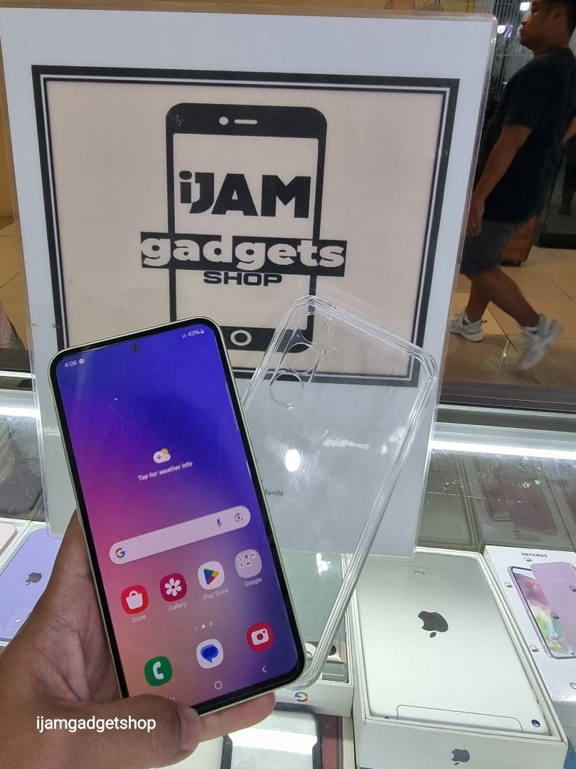 Samsung a54 5g (Category: Samsung) located in Pasig City. Submitted by ijamgadgets (Listing ID 1324921805, Image 1). Description: samsung a54 5g 2ndhand 256gb makinis no dents check all u want 📌we do cod in metro manila amd nearby province add sf only 📌can visit in my store at greenhills shopping center 📌we do LBC transaction 📌we accept credit card in store 📌for fast transaction make acall 09291593032/09297180543.