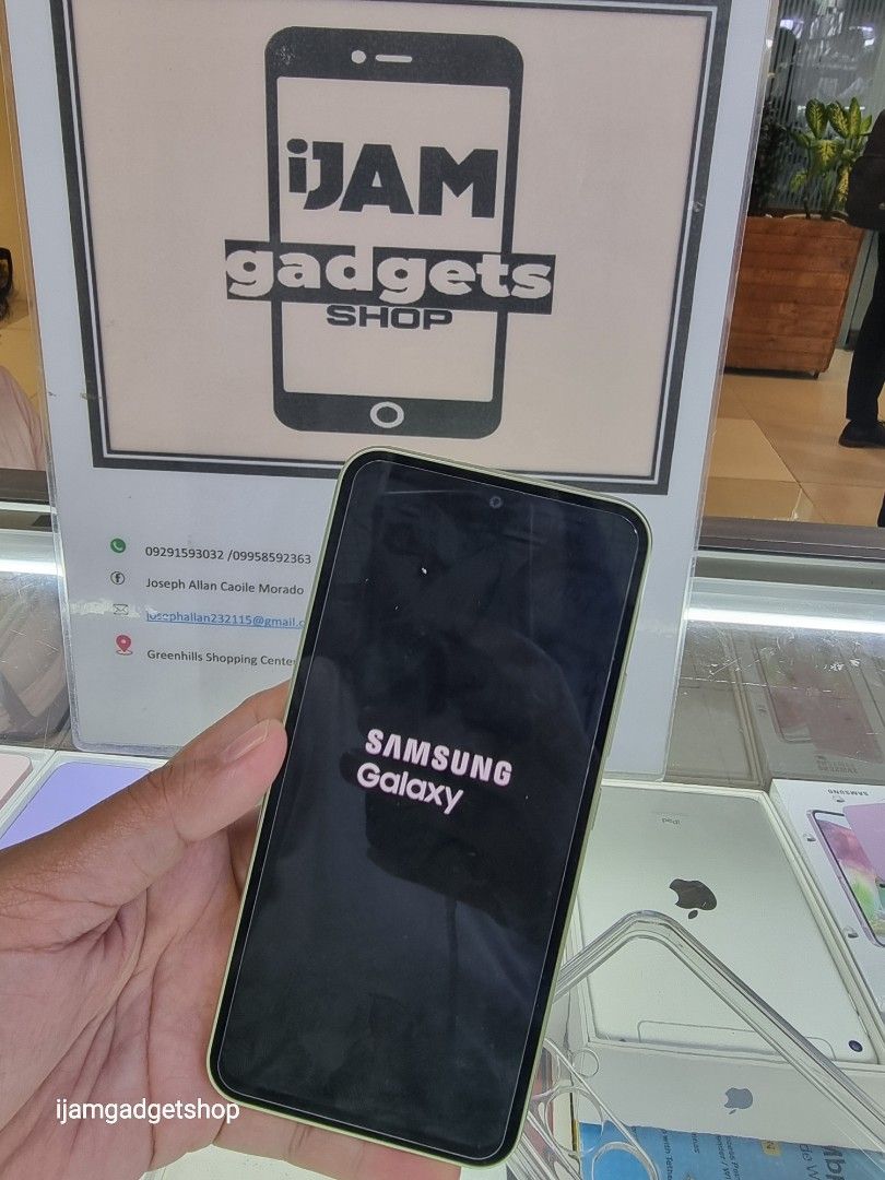 Samsung a54 5g (Category: Samsung) located in Pasig City. Submitted by ijamgadgets (Listing ID 1324921805, Image 3). Description: samsung a54 5g 2ndhand 256gb makinis no dents check all u want 📌we do cod in metro manila amd nearby province add sf only 📌can visit in my store at greenhills shopping center 📌we do LBC transaction 📌we accept credit card in store 📌for fast transaction make acall 09291593032/09297180543.