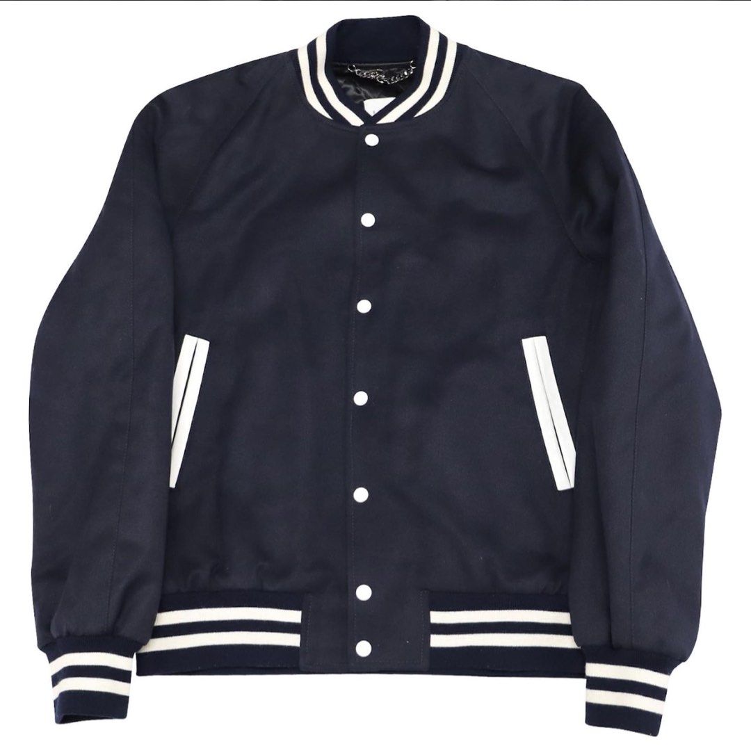 Sandro Paris Varsity Jacket Men s Fashion Coats Jackets and Outerwear on Carousell