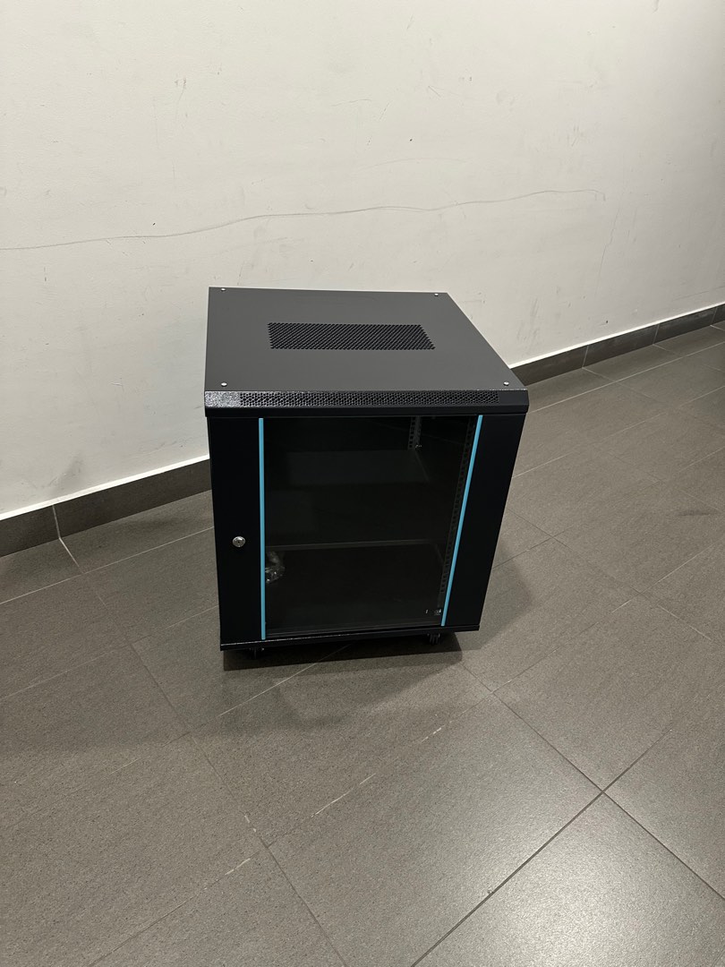 Sg assembled 12U server rack SPEEDSMOUNT IT CCTV data storage network ...