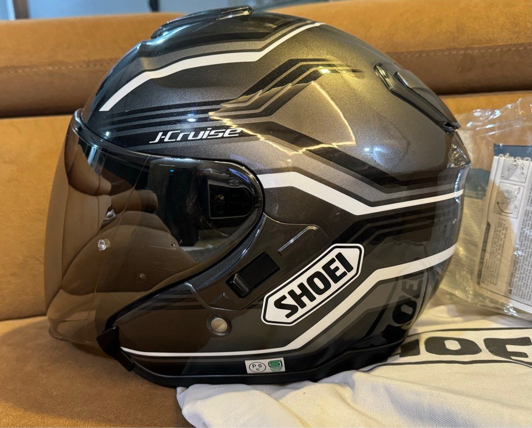 【格安saleスタート】 銀/灰 【TC-11】 STOLD J-Cruise ショウエイ サイズL J （SHOEI セキュリティ・セーフティ