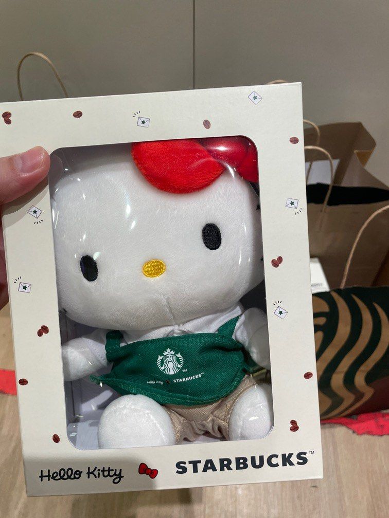 Starbucks Hello Kitty Plush, Hobbies & Toys, Memorabilia